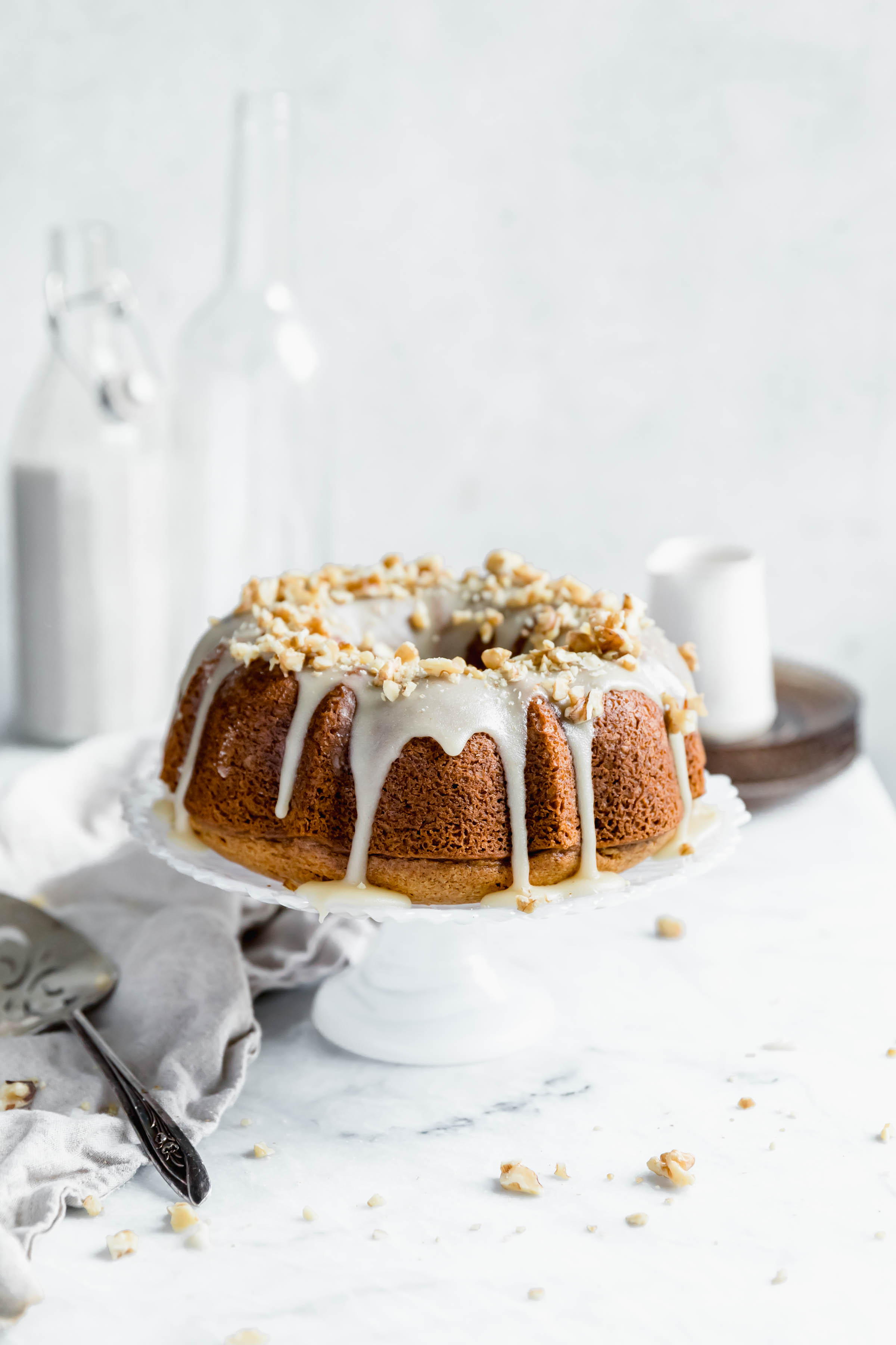 This maple sweet potato bundt cake has the silkiest, dreamiest crumb. Perfect for this Holiday season and great for a crowd!