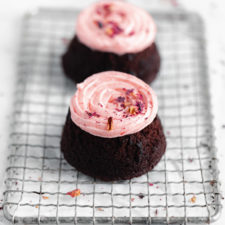 Mini Chocolate Cakes for Two (Gluten free!)