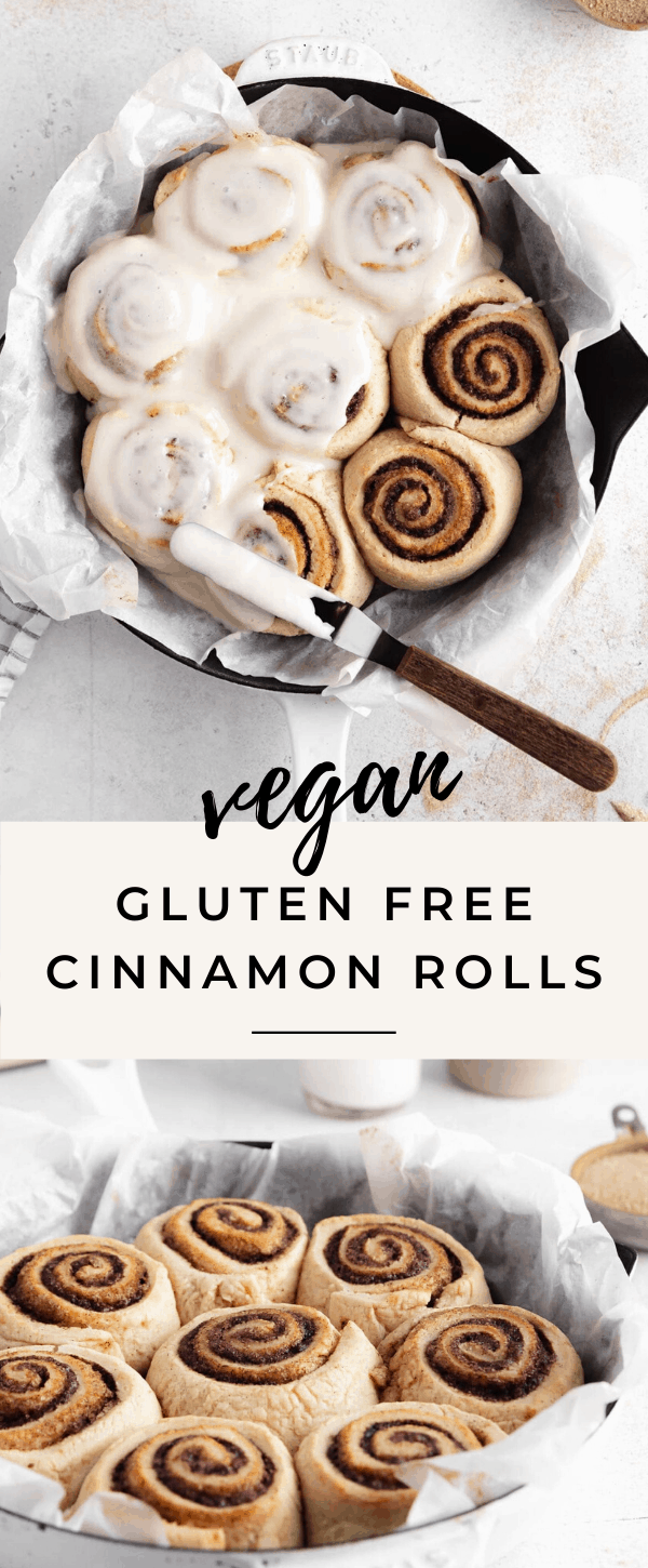 vegan gluten free cinnamon rolls recipe