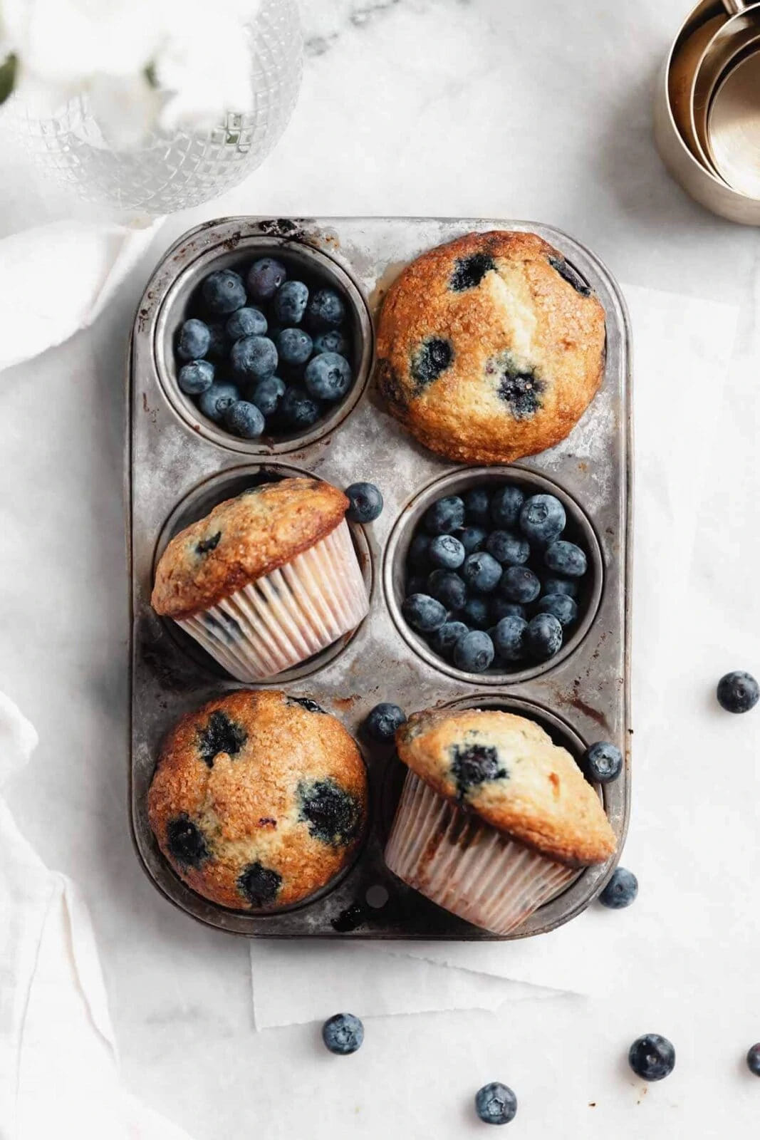 How to Make Jumbo Blueberry Muffins with Buttermilk