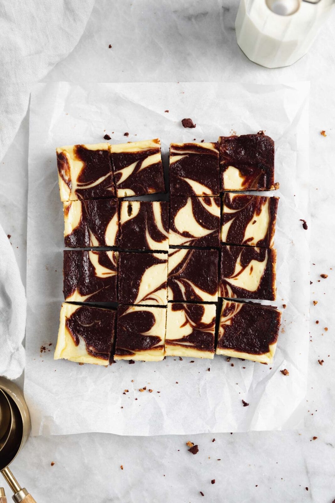 The BEST Cheesecake Brownies Broma Bakery