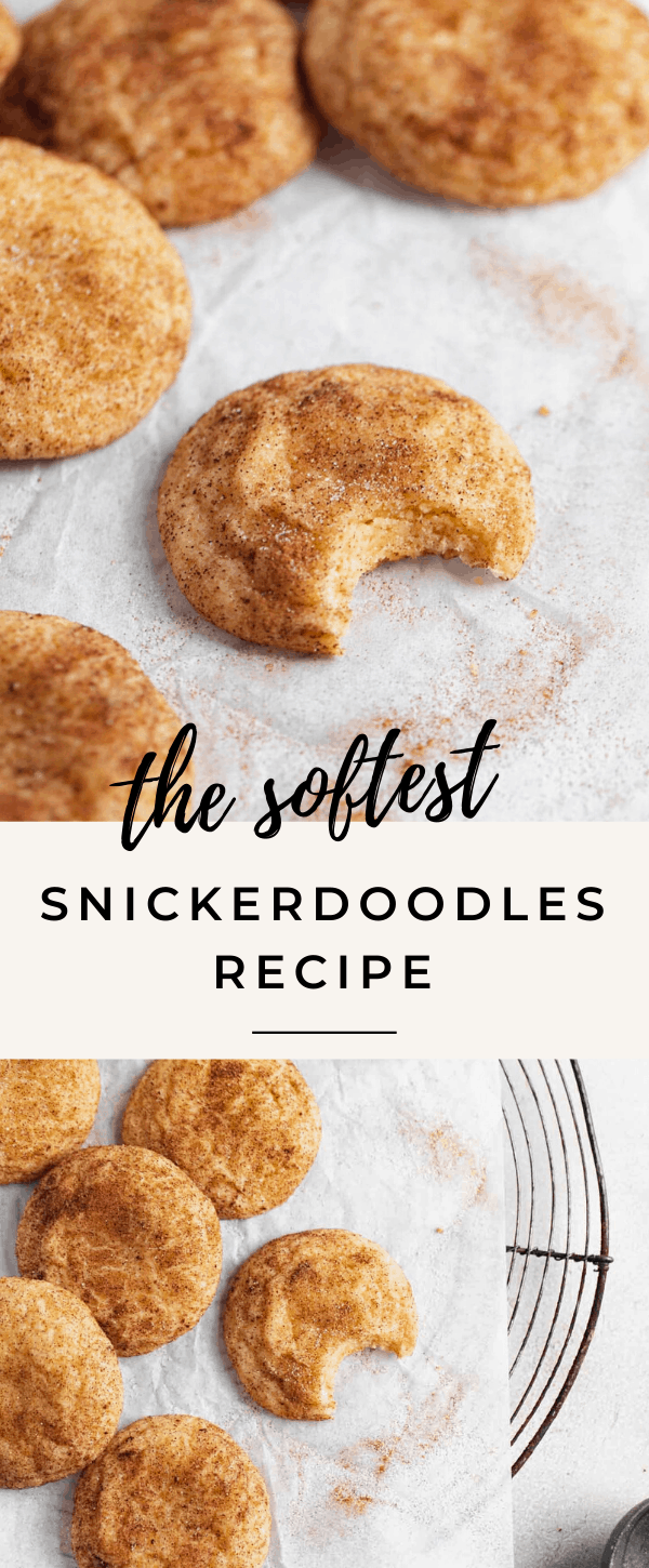 soft snickerdoodles recipe