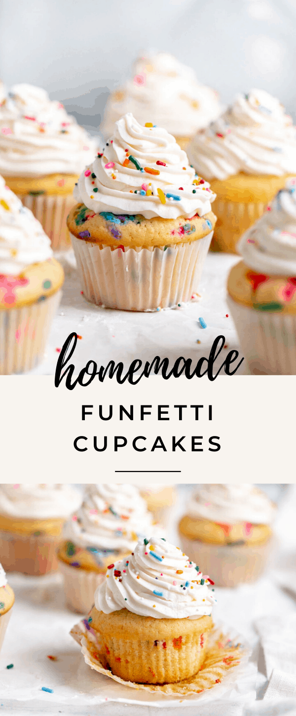 homemade funfetti cupcakes recipe
