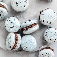 Robin's Egg Macarons