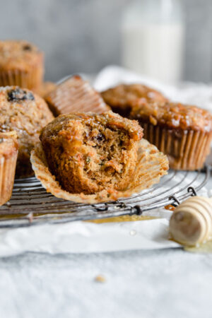 Morning Glory Muffins - Broma Bakery