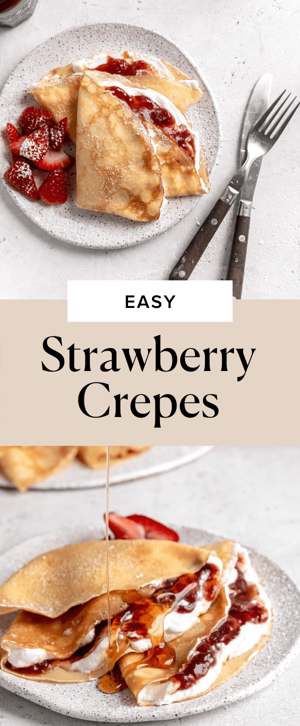 strawberry crepes pin