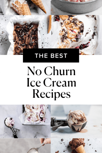 easy no churn ice cream recipes roundup
