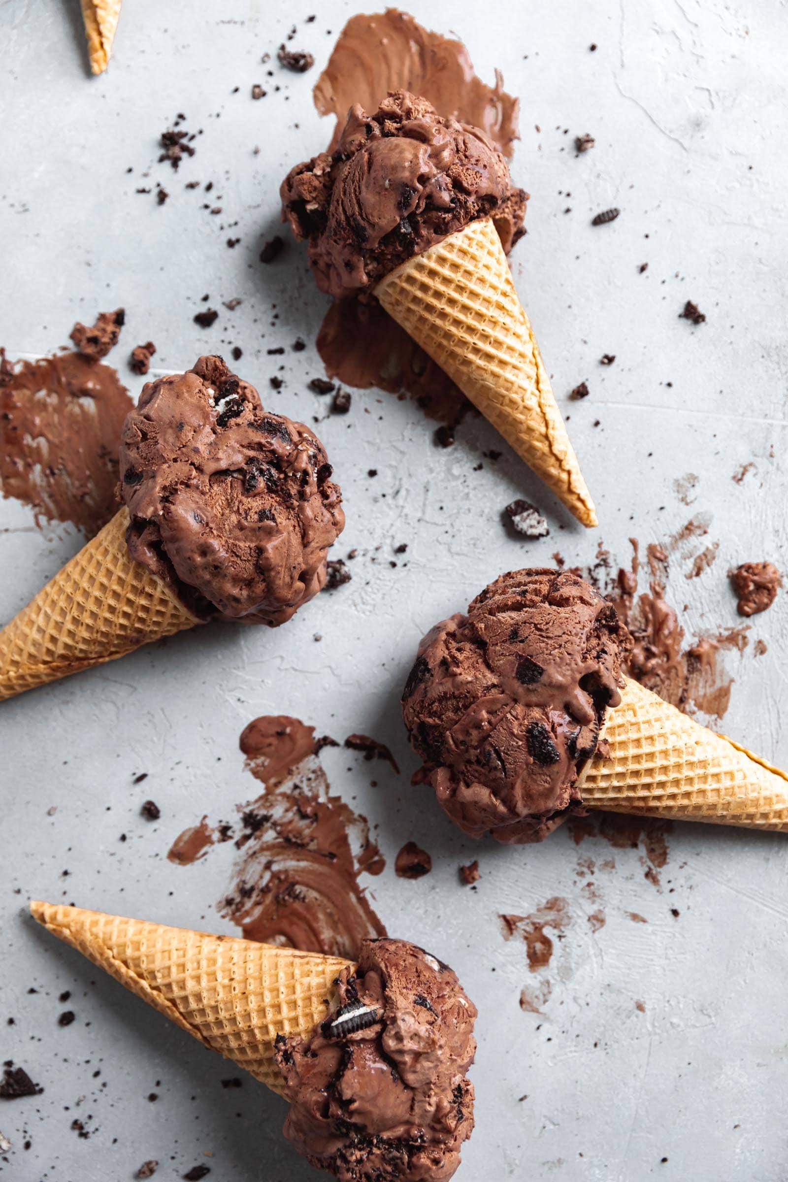 Chocolate Ice Cream Recipe How To Make Eggless Choco Ice Cream