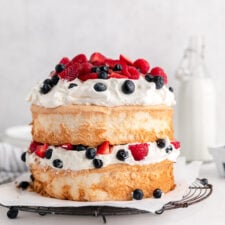 4th of July Angel Food Cake