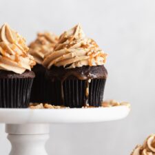 Peanut Butter Chocolate Cupcakes