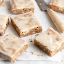 White Chocolate Maple Nut Blondies