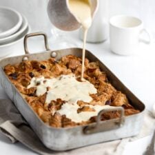 Rum Raisin Bread Pudding