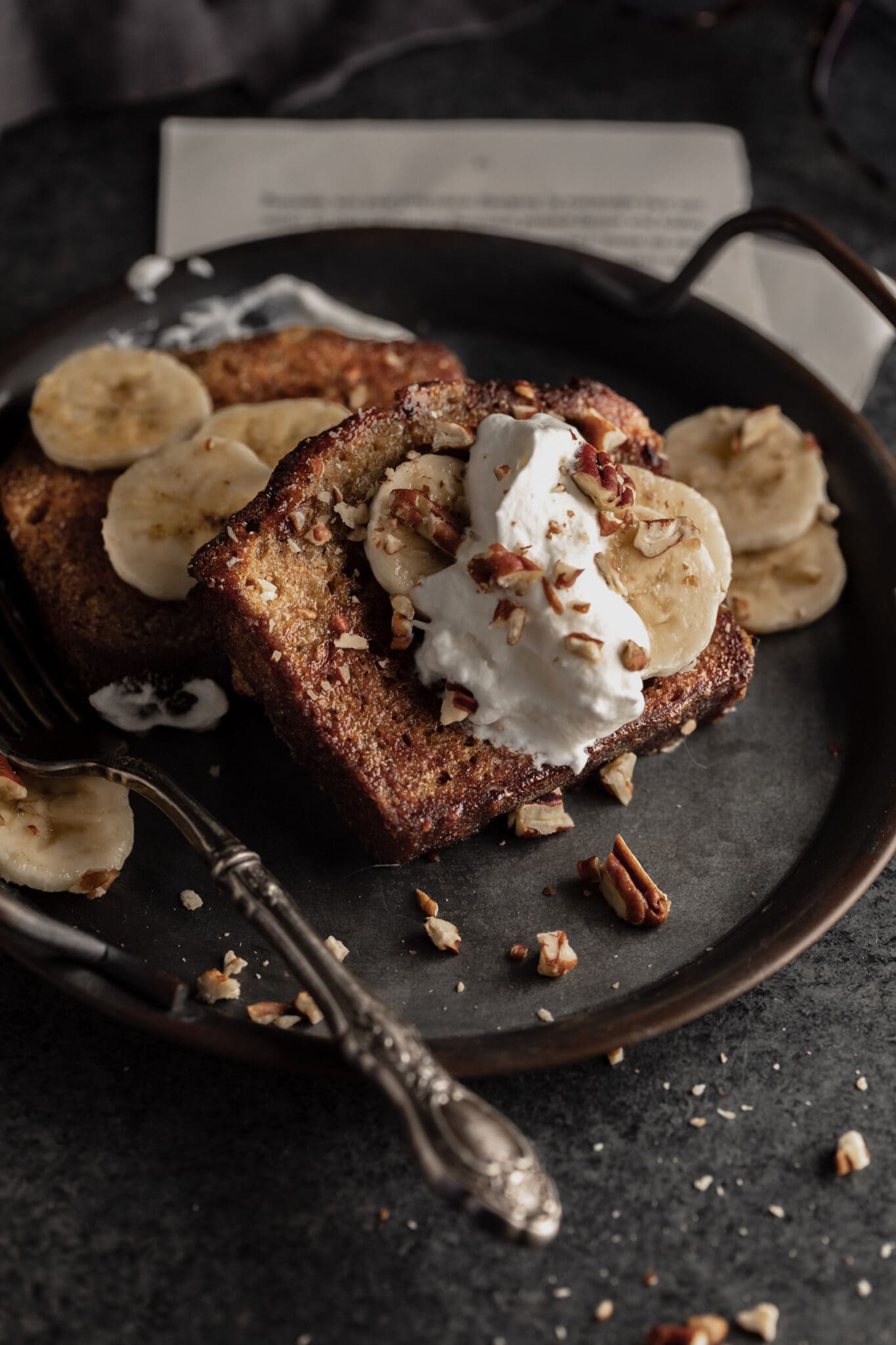 Banana Bread French Toast - Broma Bakery