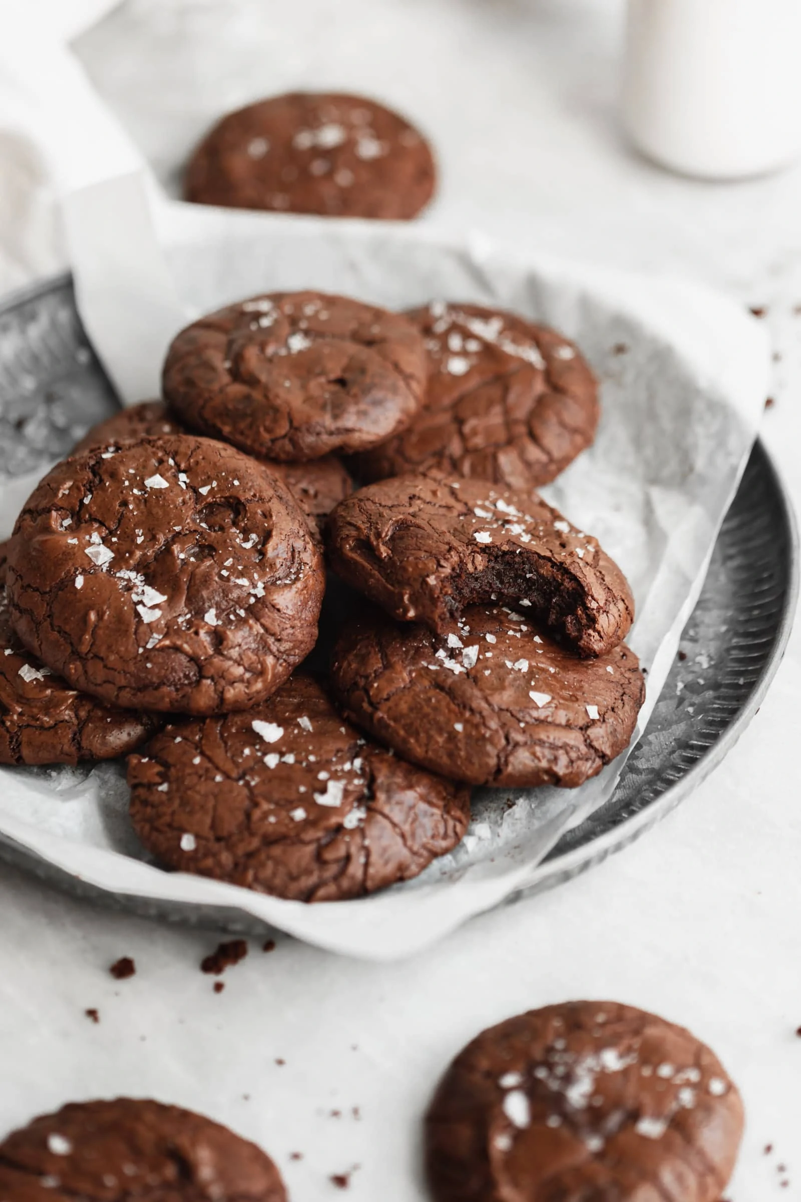 chocolate fudgy brownie cookies