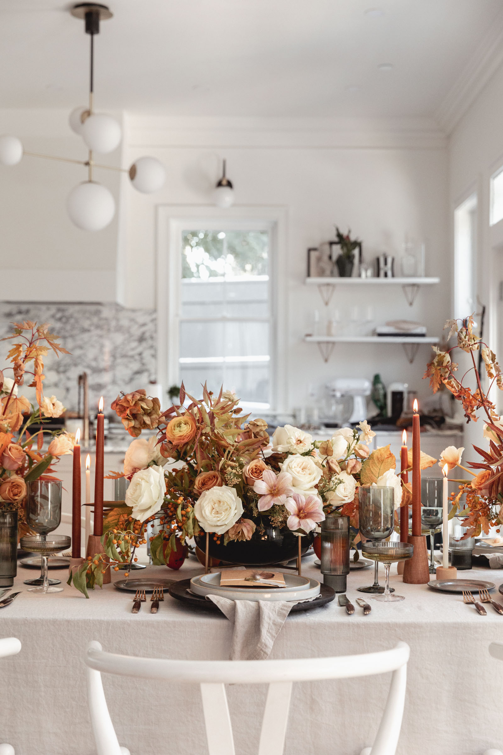 beautiful thanksgiving table