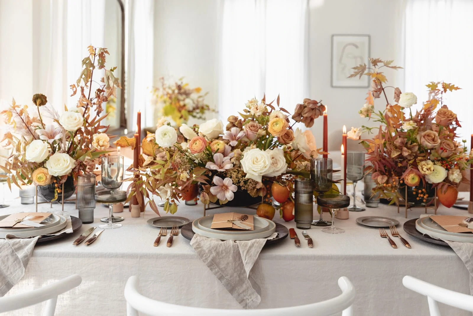 beautiful thanksgiving table
