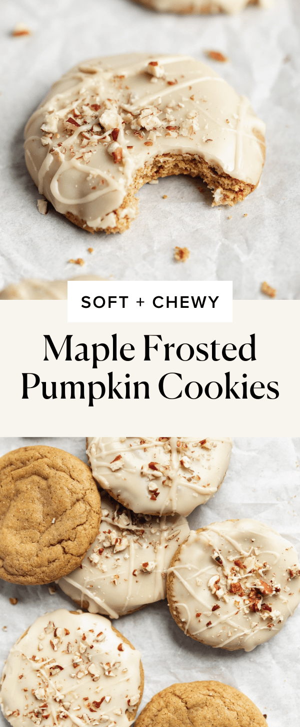 Soft Pumpkin Cookies – The Cozy Plum