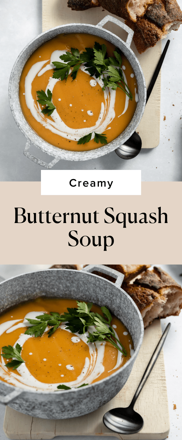 Butternut Squash Soup - Broma Bakery