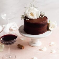 Red Wine Chocolate Cake