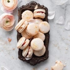 Strawberry Shortcake Macarons