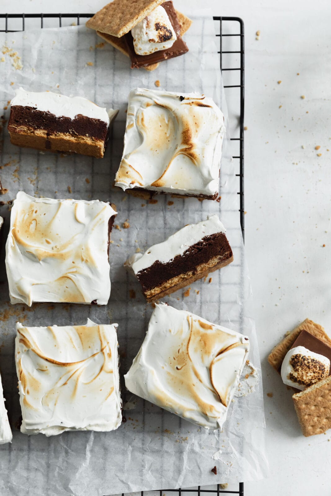 the best s'mores brownies