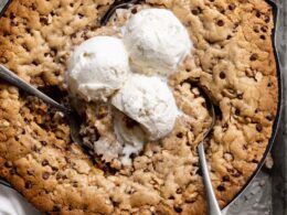 Chocolate Chip Skillet Cookie - Life Made Simple