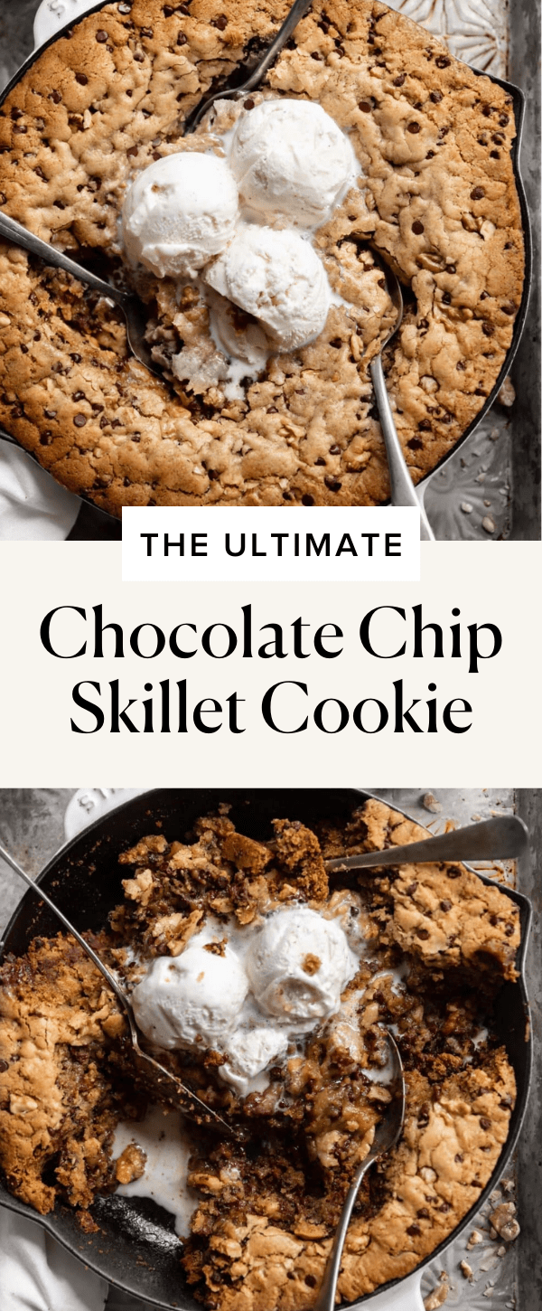 The Ultimate Chocolate Chip Skillet Cookie - Broma Bakery