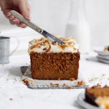 Whole Wheat Carrot Cake Loaf