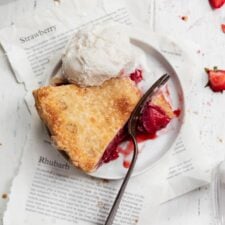 Strawberry Rhubarb Pie