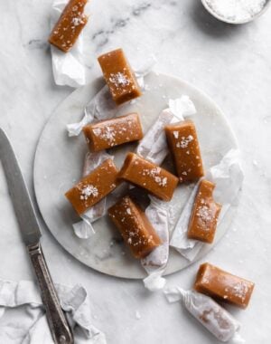 Soft Apple Cider Caramels