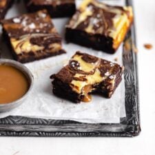 Dulce de Leche Cheesecake Brownies