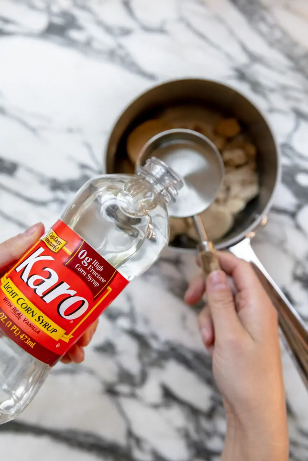 karo syrup to make homemade caramel