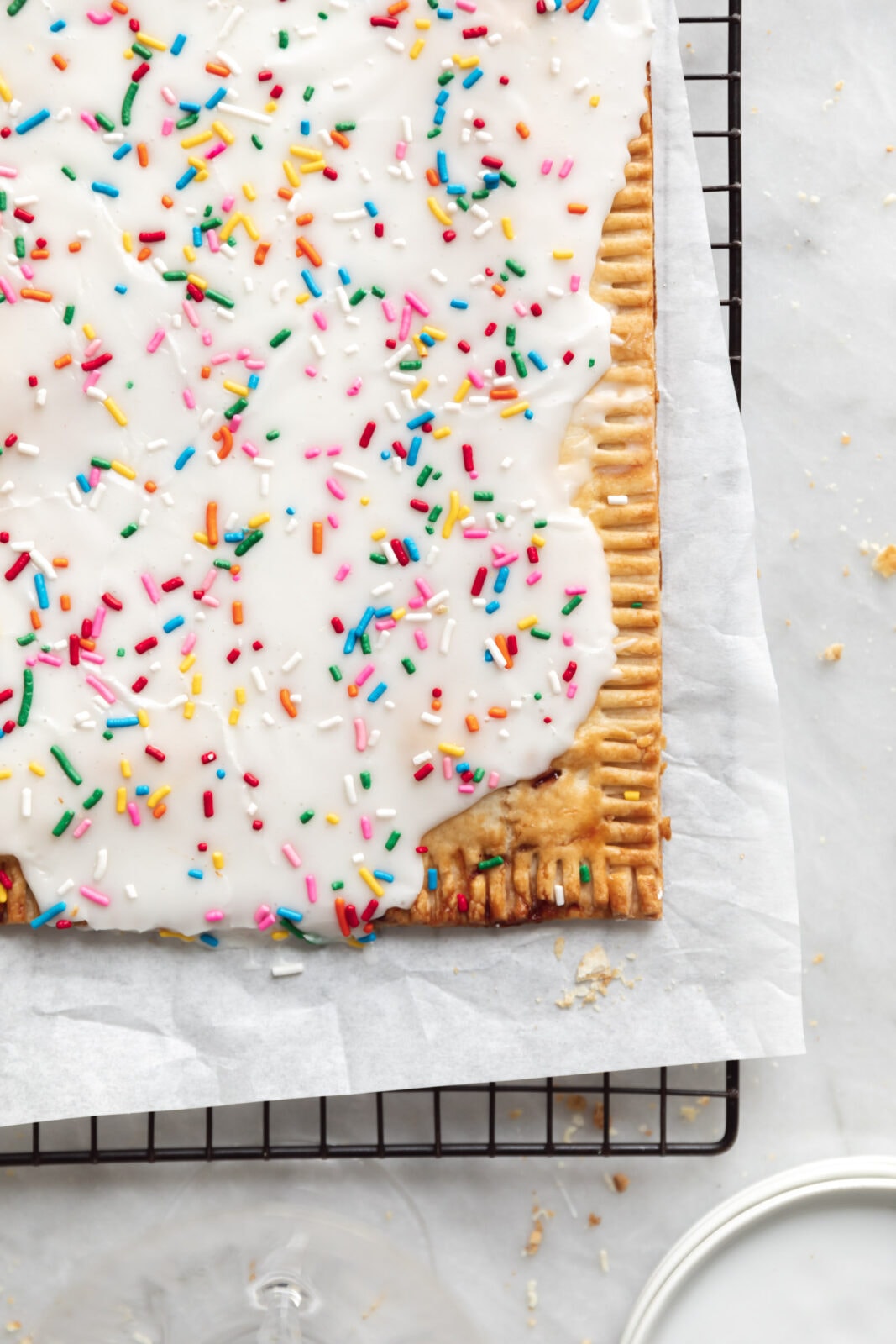 frosted strawberry pop tart