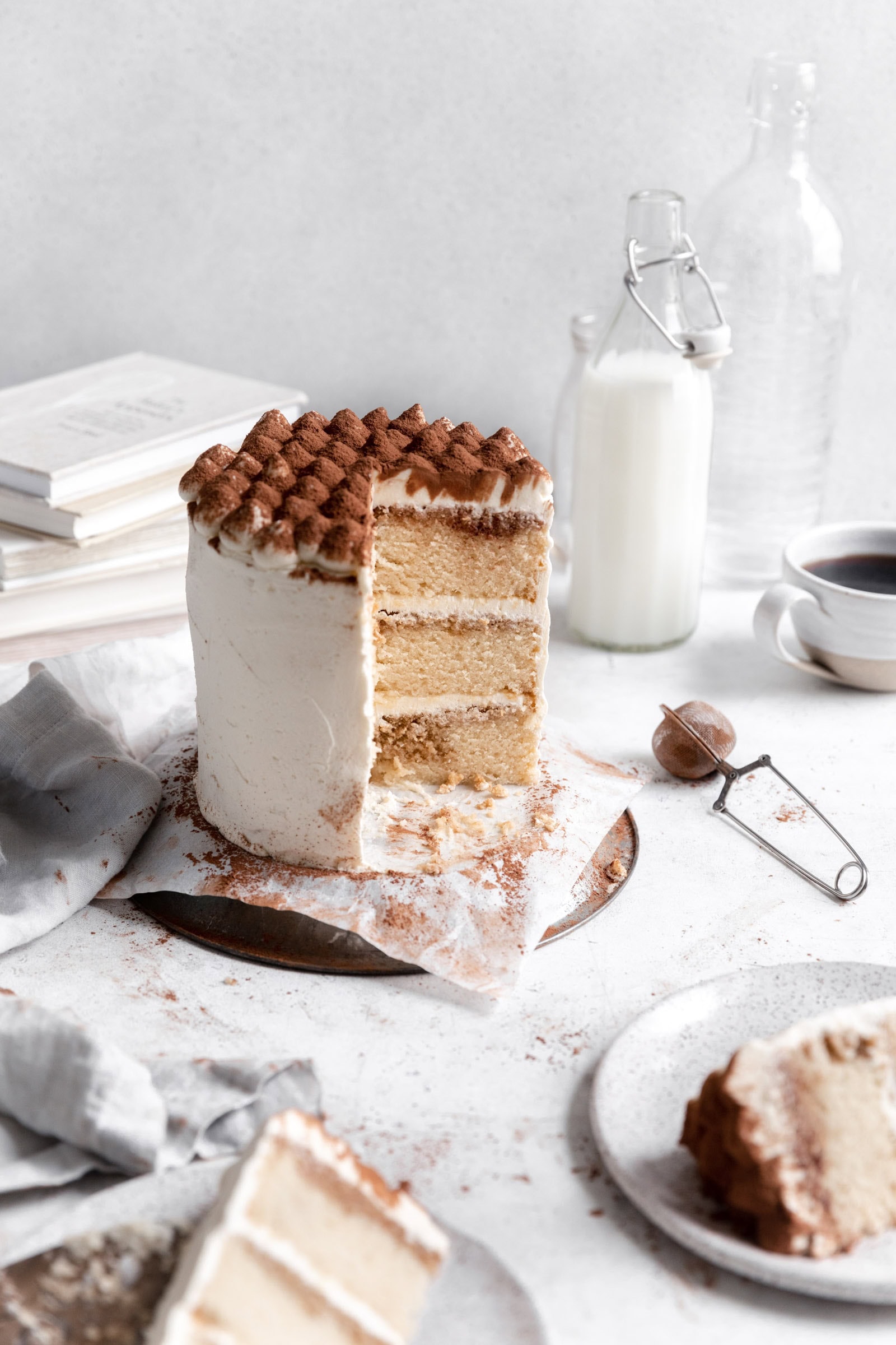 Recipe: A decadent tiramisu cake | Stuff.co.nz