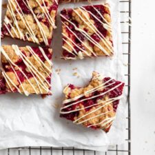 Cranberry Crumb Bars