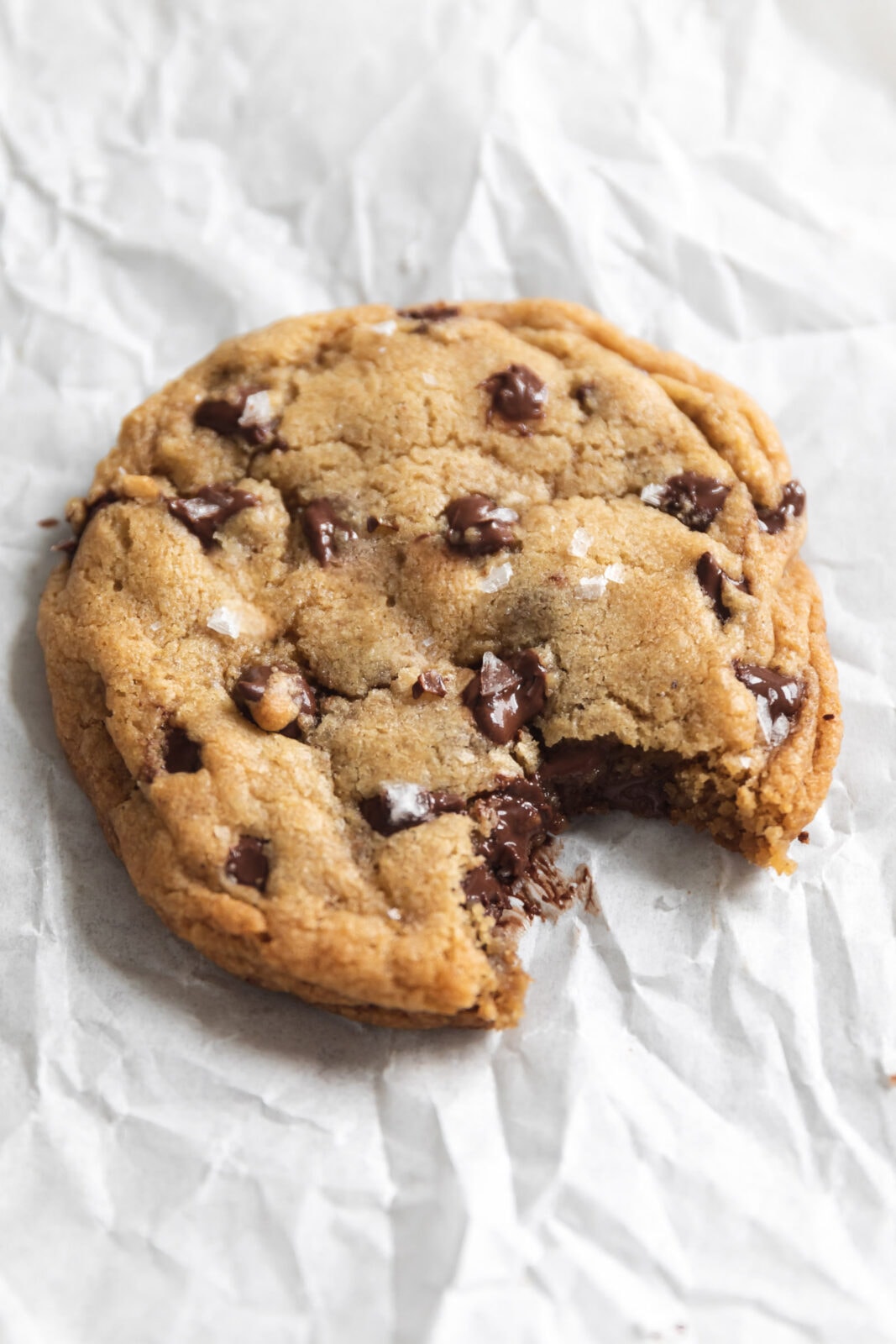 single serve chocolate chip cookie