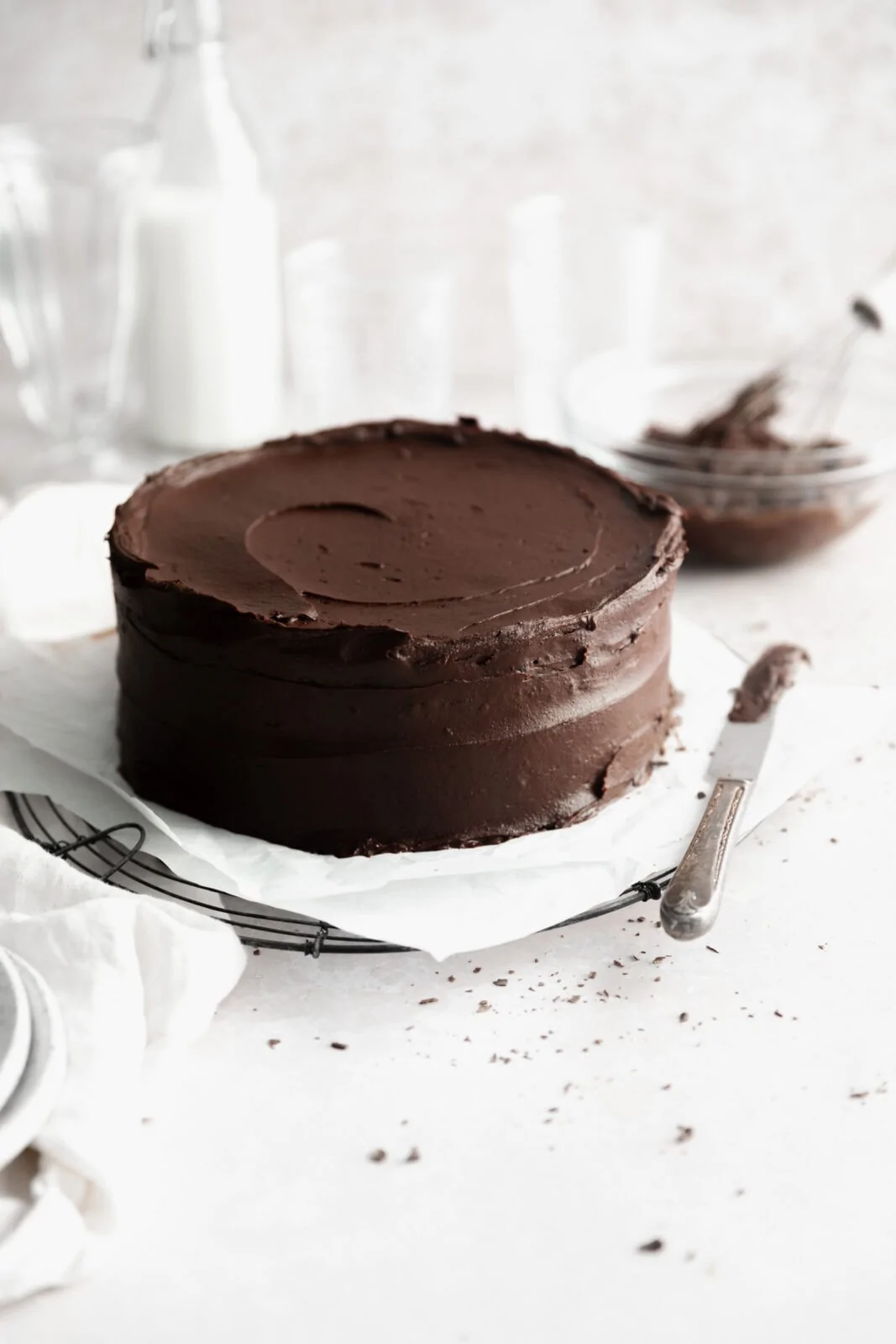 vegan gluten free chocolate cake