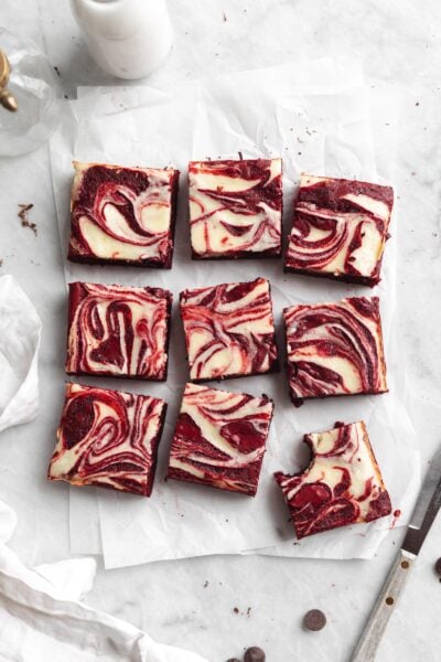 Red Velvet Cheesecake Brownies - Broma Bakery