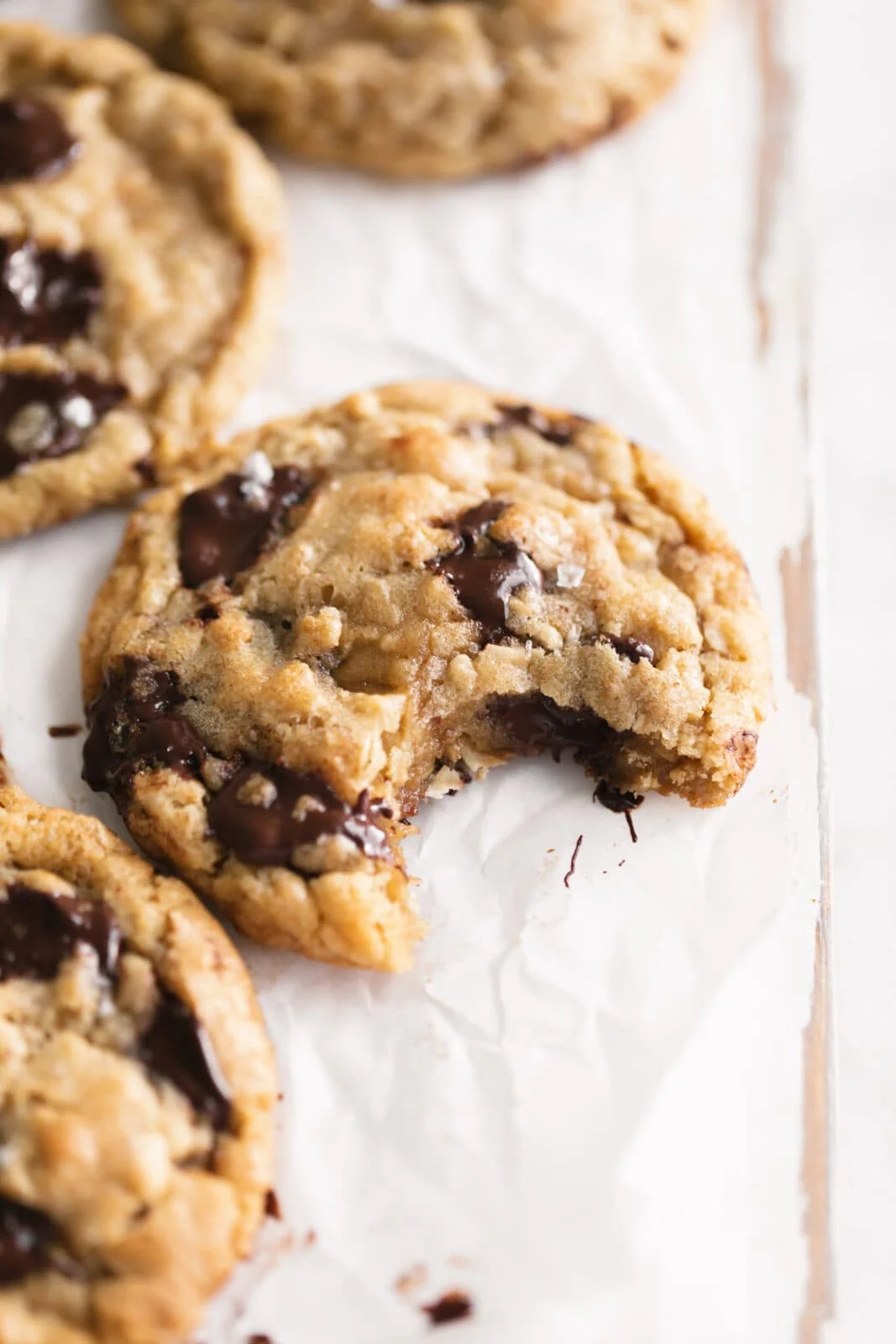 brown butter oatmeal chocolate chip cookies