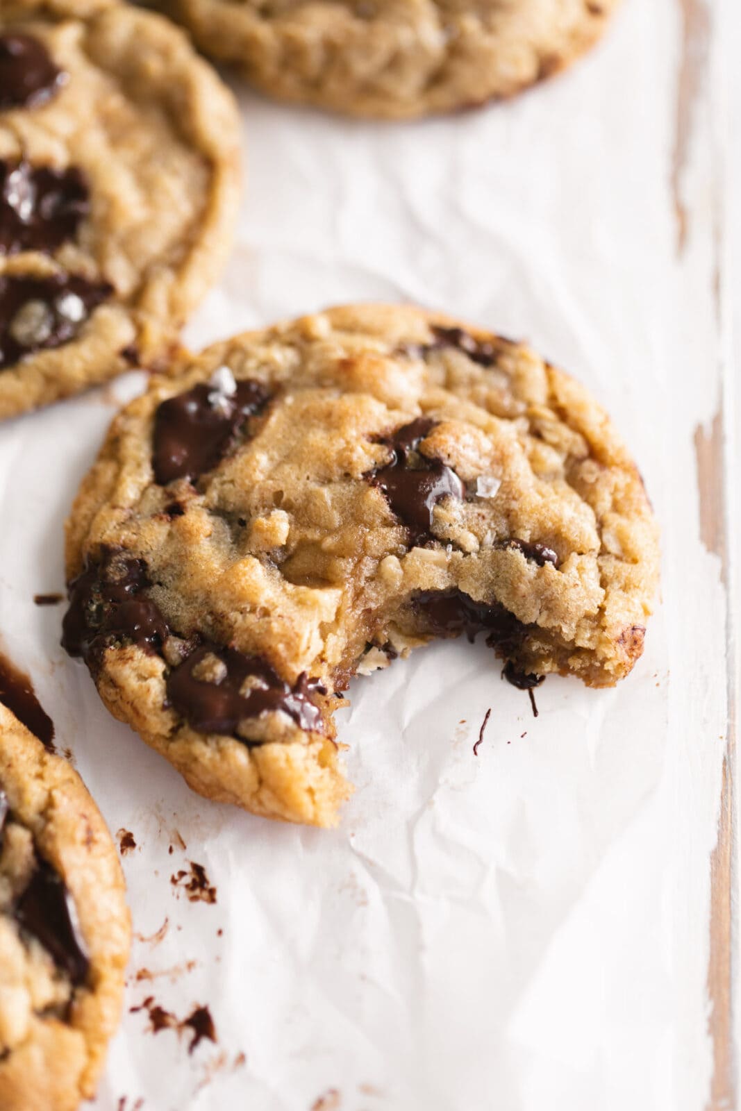brown butter oatmeal chocolate chip cookies