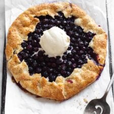 The Best Blueberry Galette