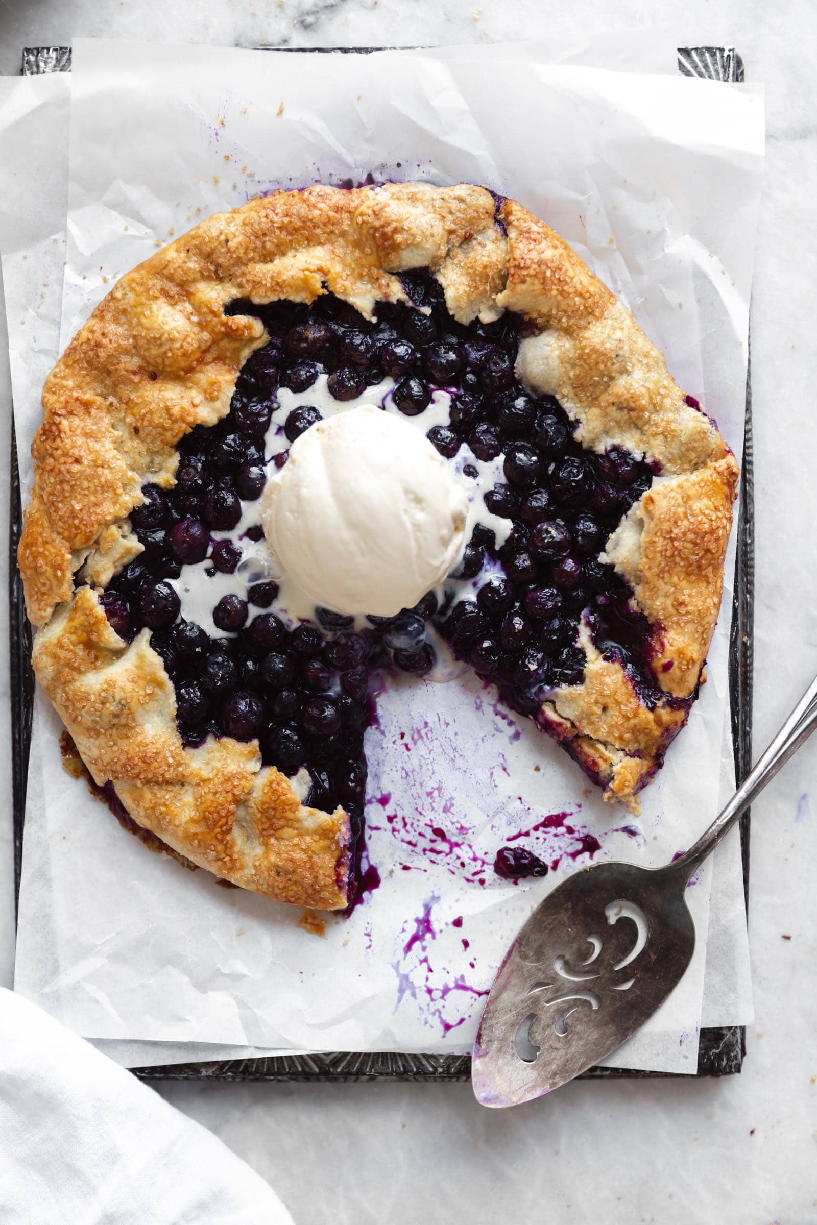 The Best Blueberry Galette Broma Bakery