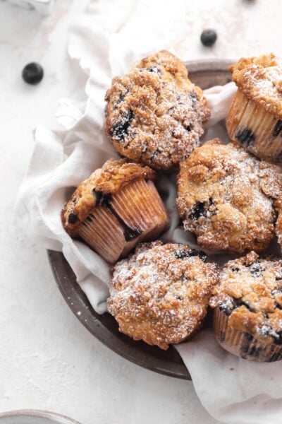 Blueberry Streusel Muffins - Broma Bakery