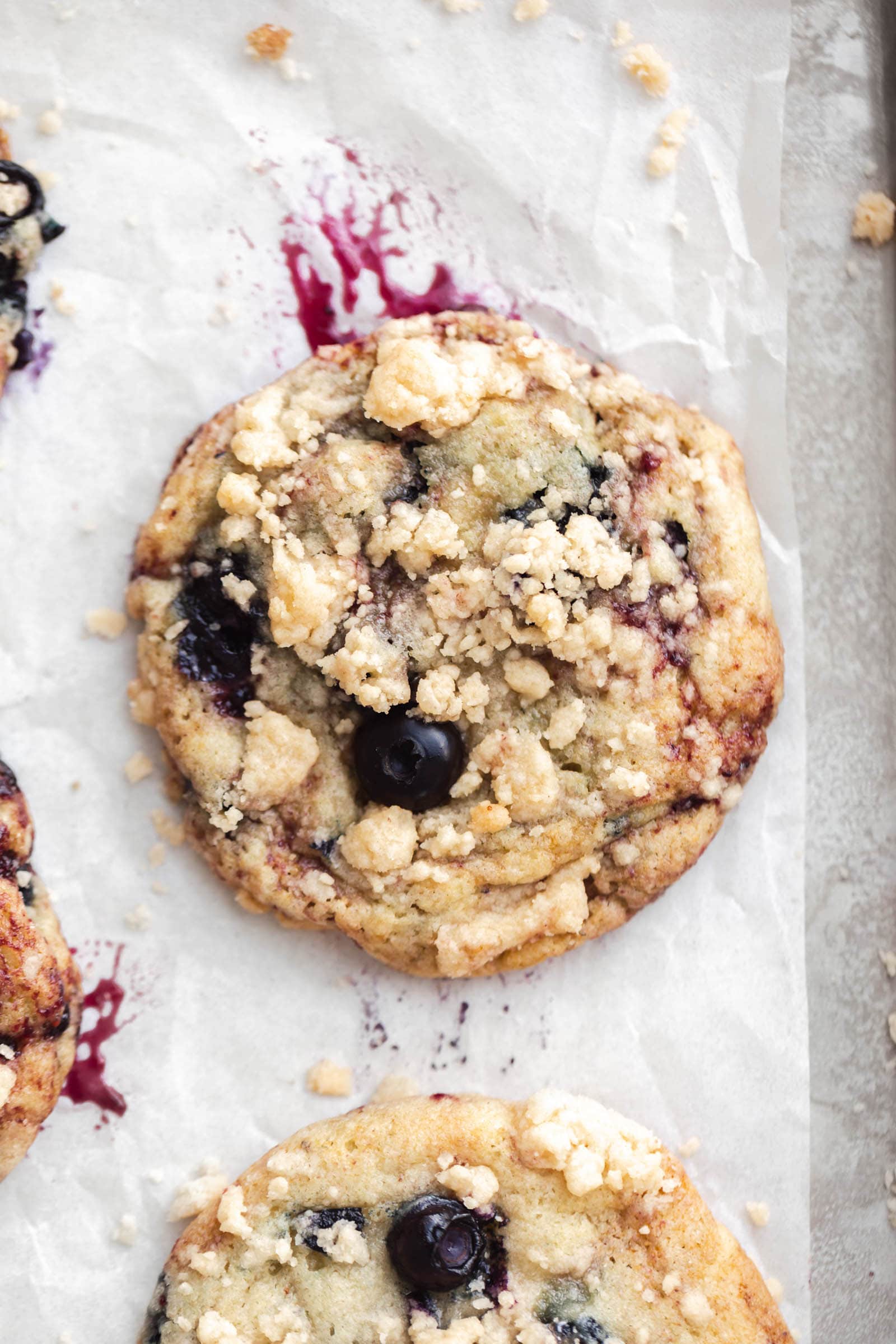 Blueberry Muffin Cookies - Broma Bakery