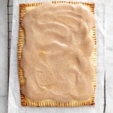 Giant Pumpkin Pop Tart with Maple Icing