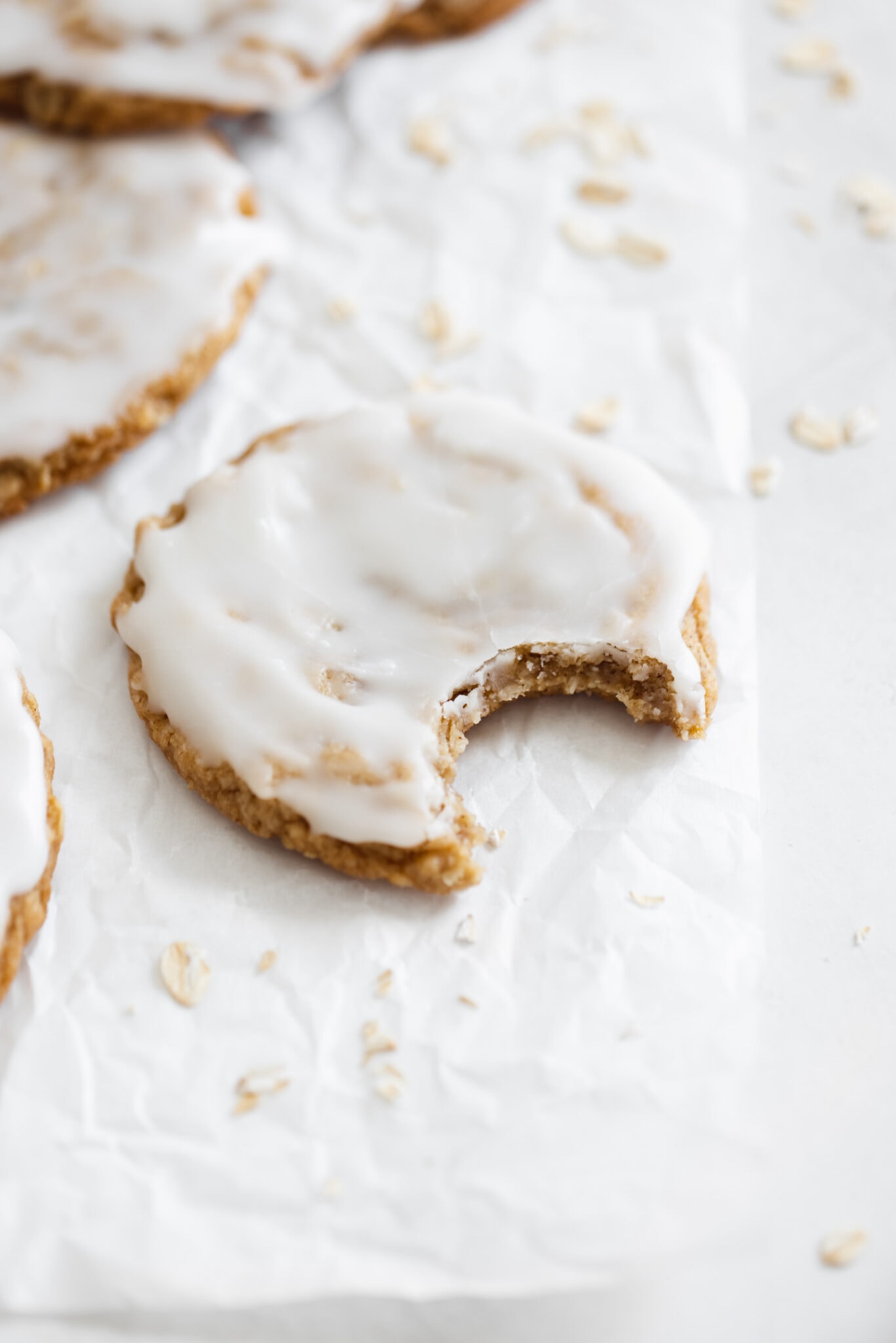 Brown Butter Iced Oatmeal Cookies Broma Bakery