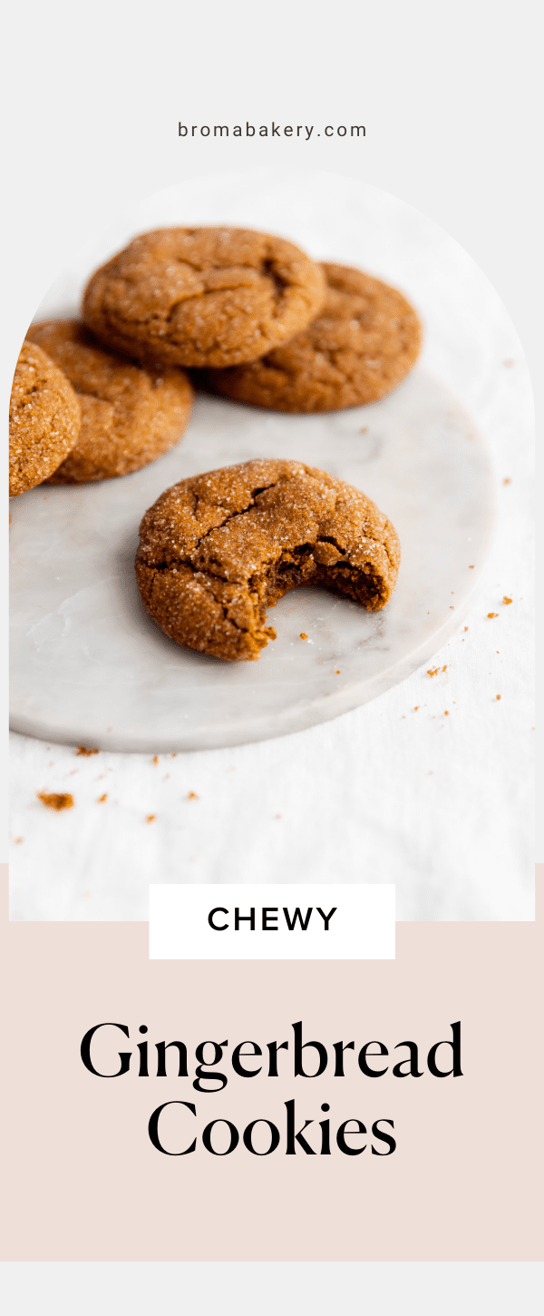 Chewy Orange Gingerbread Cookies – Bakers Brigade