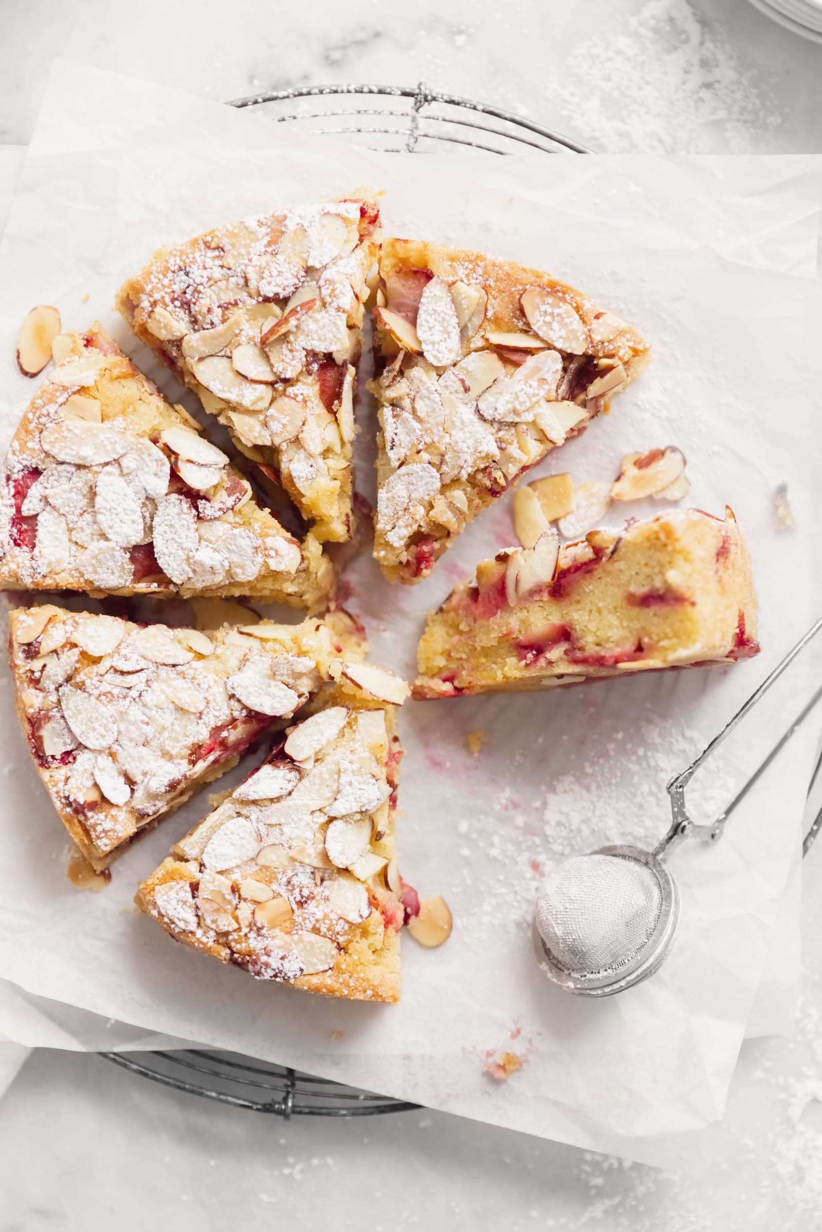 Gluten-Free Almond Cake With Strawberries - What's Gaby Cooking