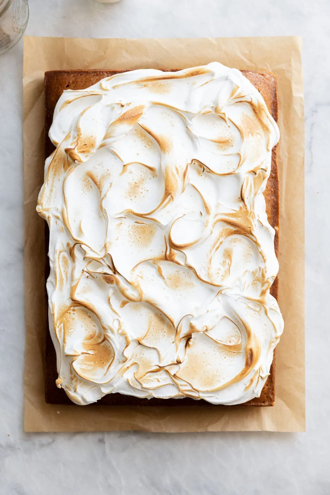 marshmallow pumpkin sheet cake