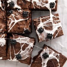 Spiderweb Brownies